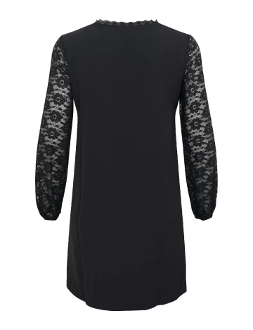 Rochie scurta Kaffe Curve, negru Negru