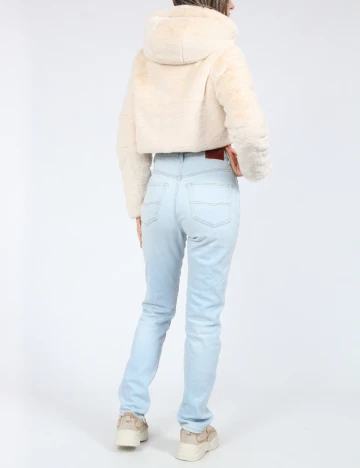 Jacheta Zara, ecru Alb