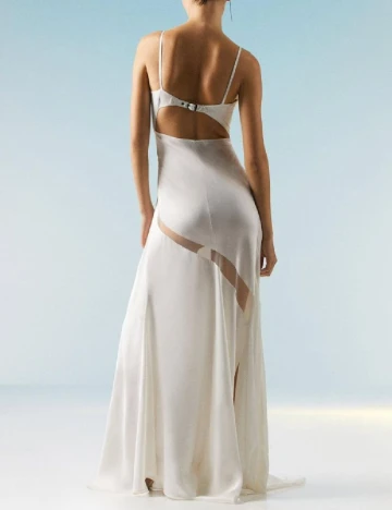 Rochie lunga Karen Millen, alb