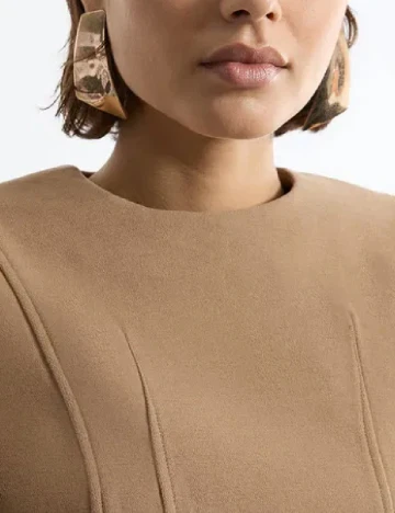 Rochie scurta Karen Millen, maro Maro