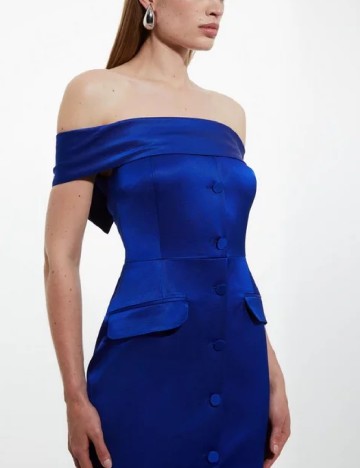 Rochie medie Karen Millen, albastru