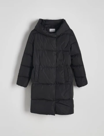 Geaca Reserved, negru Negru