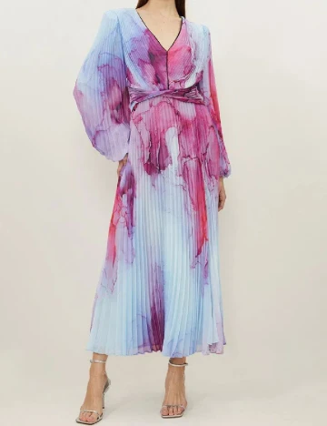 Rochie lunga Karen Millen, mix culori Mix culori