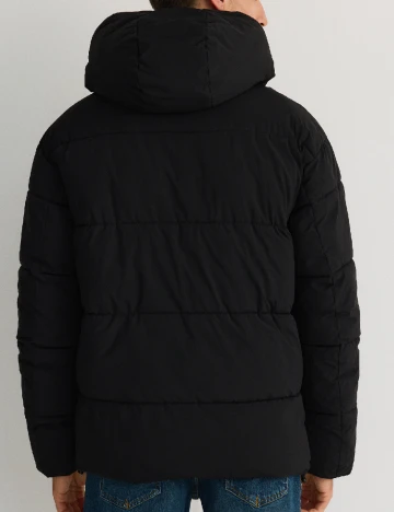 Geaca Reserved, negru Negru