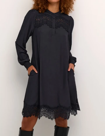 Rochie scurta Culture, negru Negru