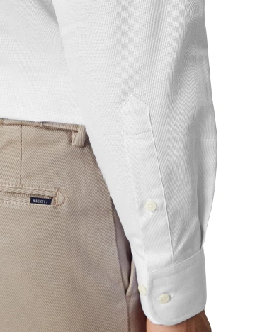 Camasa HACKETT, alb Alb