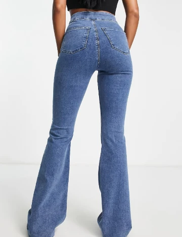 Blugi Top Shop, albastru Albastru