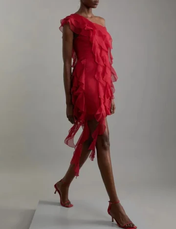 Rochie scurta Karen Millen, rosu Rosu