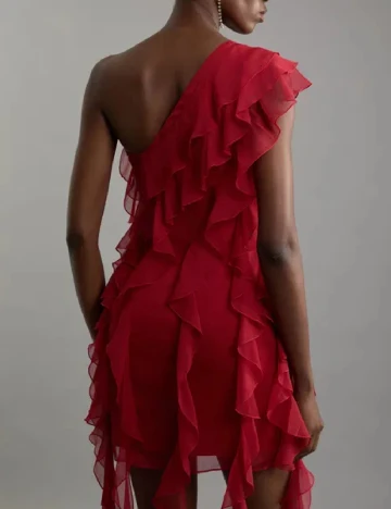Rochie scurta Karen Millen, rosu Rosu