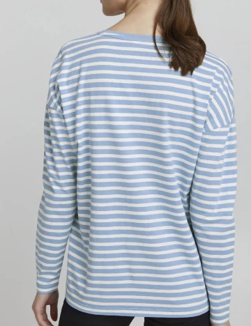 Bluza Oxmo, albastru Albastru
