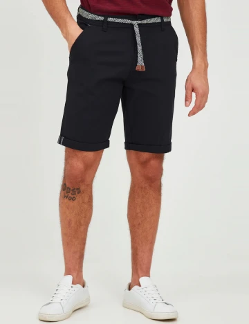 Pantaloni scurti !Solid, negru Negru