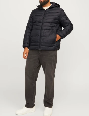 Geaca Jack&Jones Plus Size Men, negru