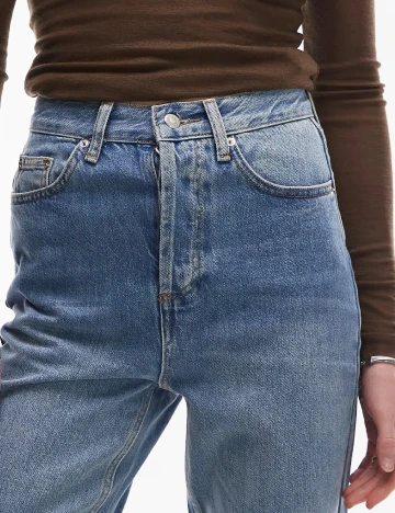 Blugi Top Shop, albastru Albastru