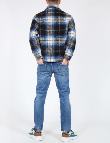 Jacheta Zara, albastru/negru Albastru