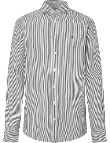 Camasa HACKETT, alb/verde