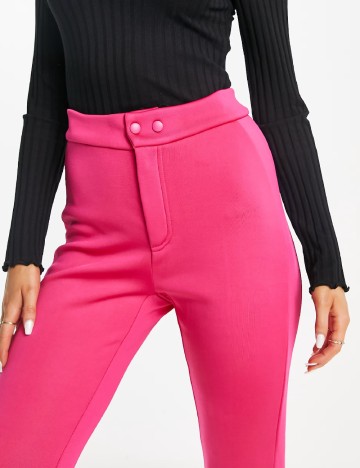Pantaloni de ski Threadbare, roz