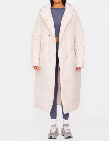 Geaca PrettyLittleThing, crem Crem