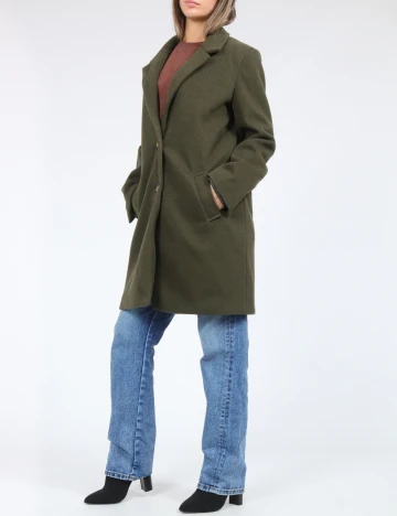 Palton Jacqueline de Yong, verde Verde