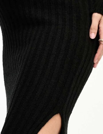Rochie lunga Asos Maternity, negru Negru