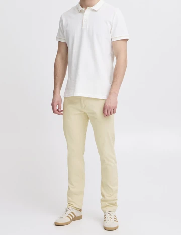 Pantaloni BLEND, crem Crem