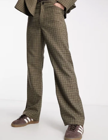 Pantaloni COLLUSION, kaki Verde