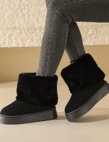 Ghete SHEIN, negru Negru