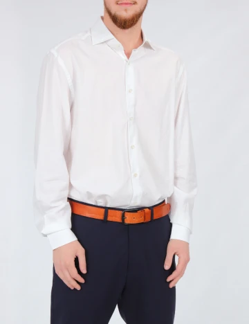 Camasa HACKETT, alb Alb