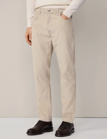 Pantaloni HACKETT, crem