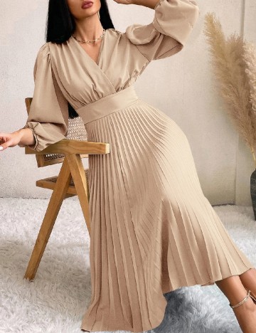 
						Rochie medie SHEIN, crem