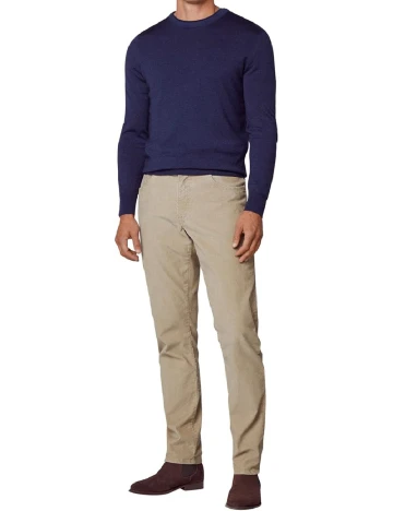 Pantaloni HACKETT, crem Crem