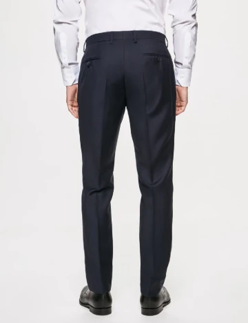 Pantaloni HACKETT, bleumarin inchis Albastru