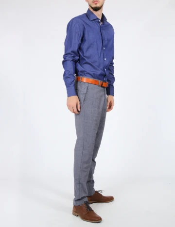 Camasa HACKETT, bleumarin Albastru