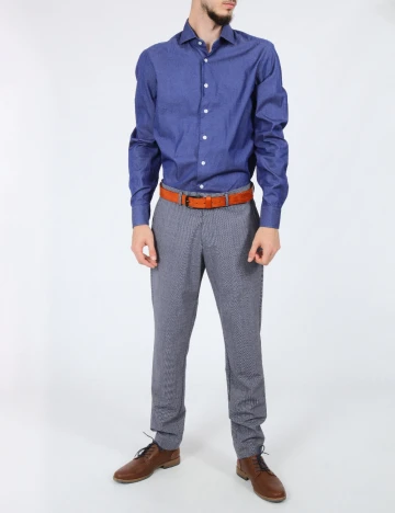 Camasa HACKETT, bleumarin Albastru