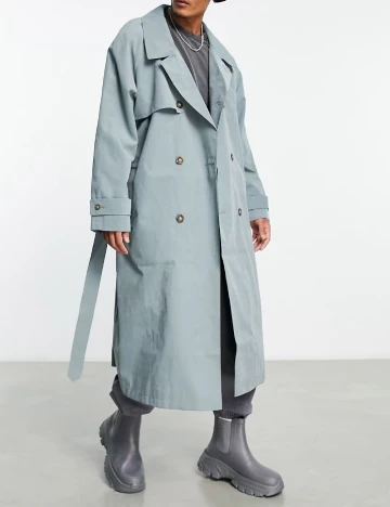 Trench ASOS, verde Verde