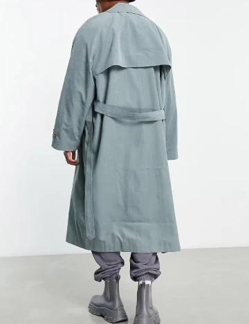 Trench ASOS, verde Verde