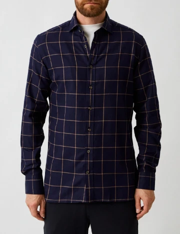 Camasa HACKETT, bleumarin Albastru