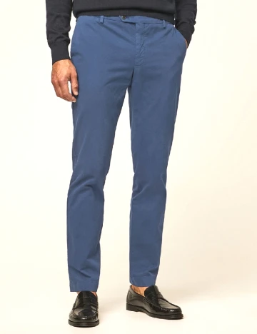 Pantaloni HACKETT, albastru Albastru