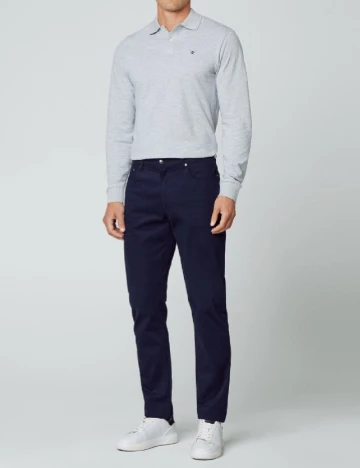 Pantaloni HACKETT, bleumarin