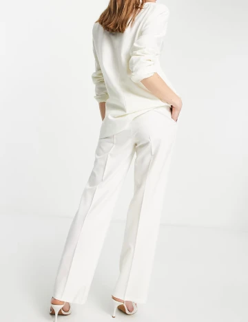 Pantaloni ASOS, ecru