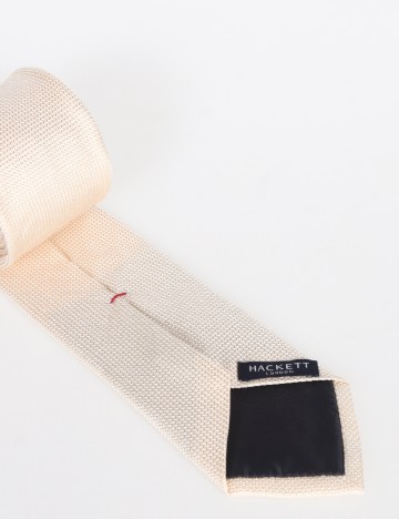 Cravata HACKETT, crem