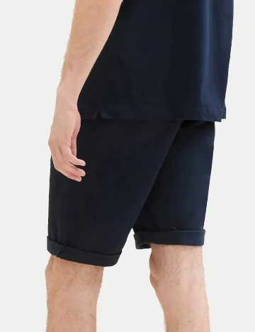 Pantaloni scurti Tom Tailor, bleumarin Albastru