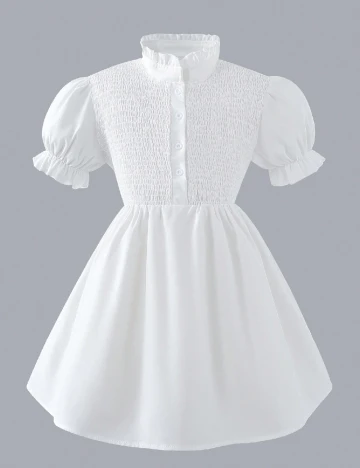 Bluza Shein Kids, alb Alb