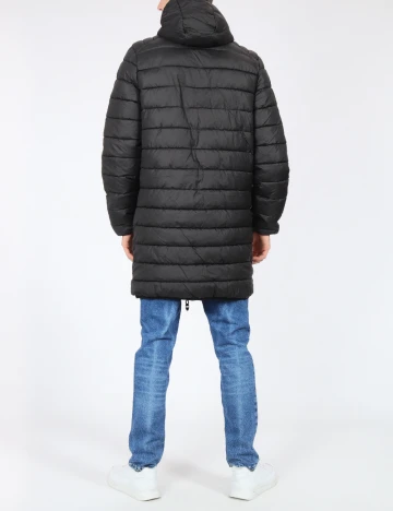 Geaca reversibila House Brand, negru/gri Negru
