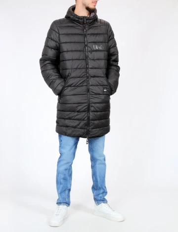 Geaca reversibila House Brand, negru/gri Negru