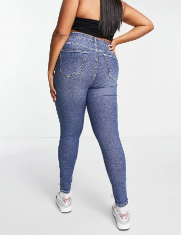 Blugi DRDENIM Plus Size, albastru