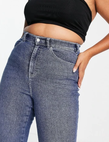 Blugi DRDENIM Plus Size, albastru