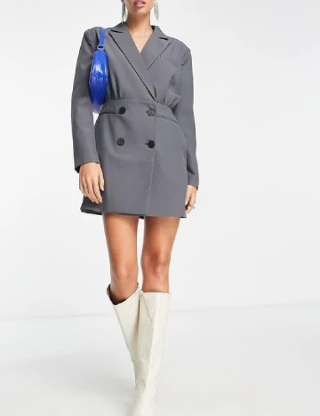 Rochie scurta 4TH&Reckless, gri Gri
