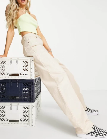 Blugi ASOS, crem