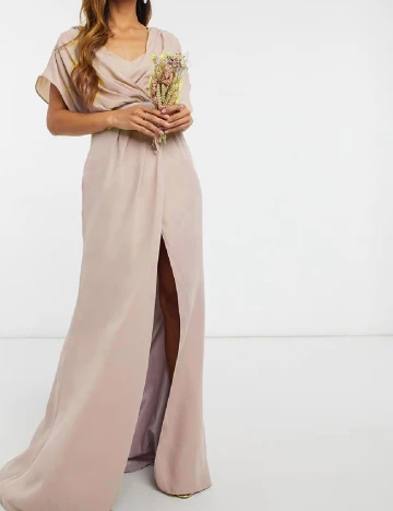 Rochie lunga ASOS, roz