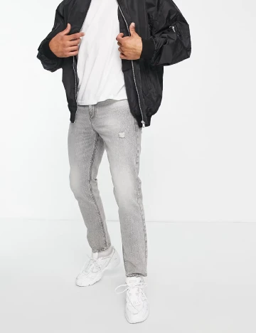 Blugi ASOS, gri Gri